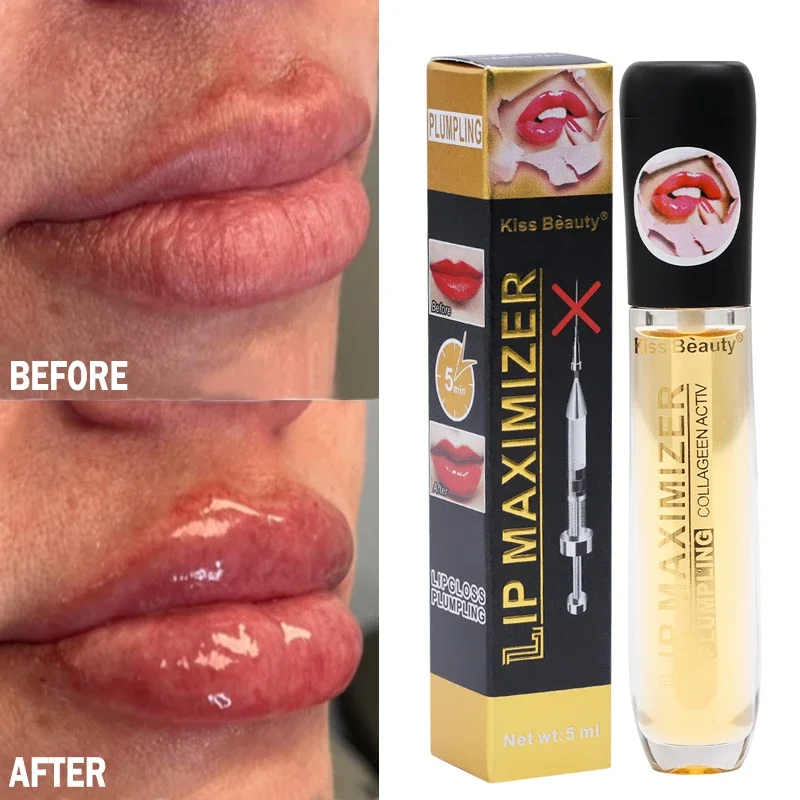 Best of Lip Volumising Oil Lips Plumping Essence Moisturizing Lip Plumper Gloss Repairing Reduce Fine Lines Lip Enhancer Liquid Makeup Reviews & Tips