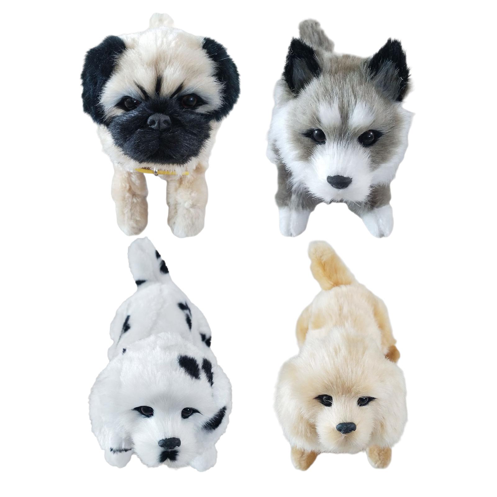 Plush Dog Toys Interactive Stuffed Animal for Festival Bedtime Birthday Hoilday Preschool