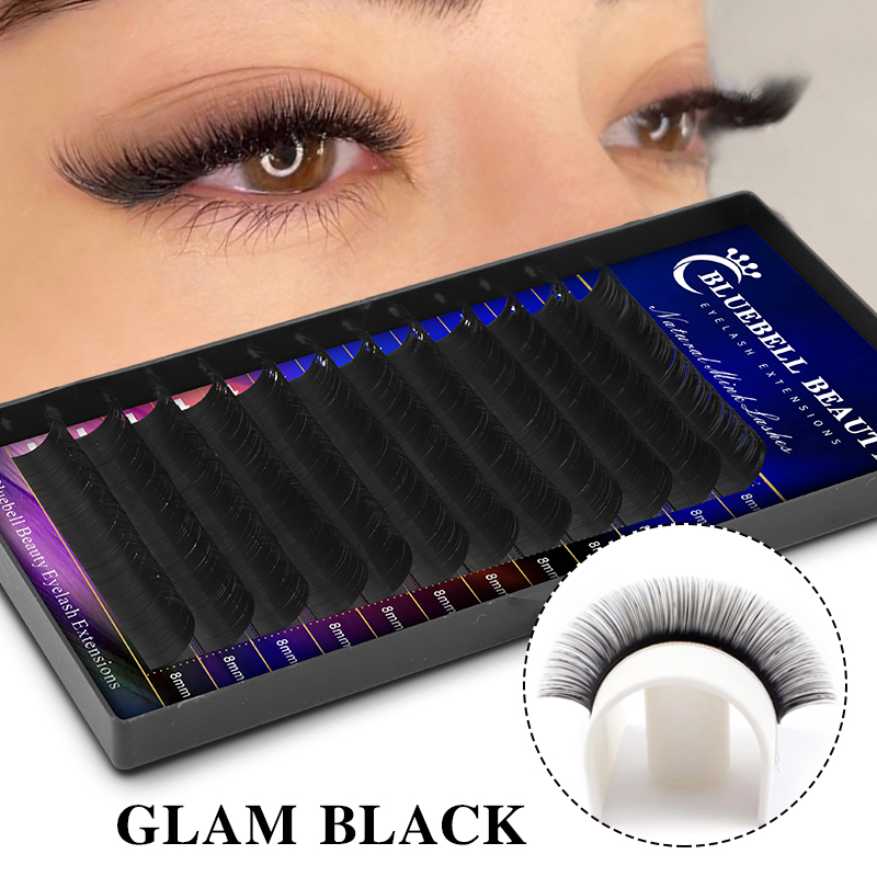 Best of Bluebell Beauty 12 Rows Faux Mink Eyelashes Individual Eyelash Lashes Natural Matte Black Eyelash Extension Korea Silk Eyelashes Reviews & Tips