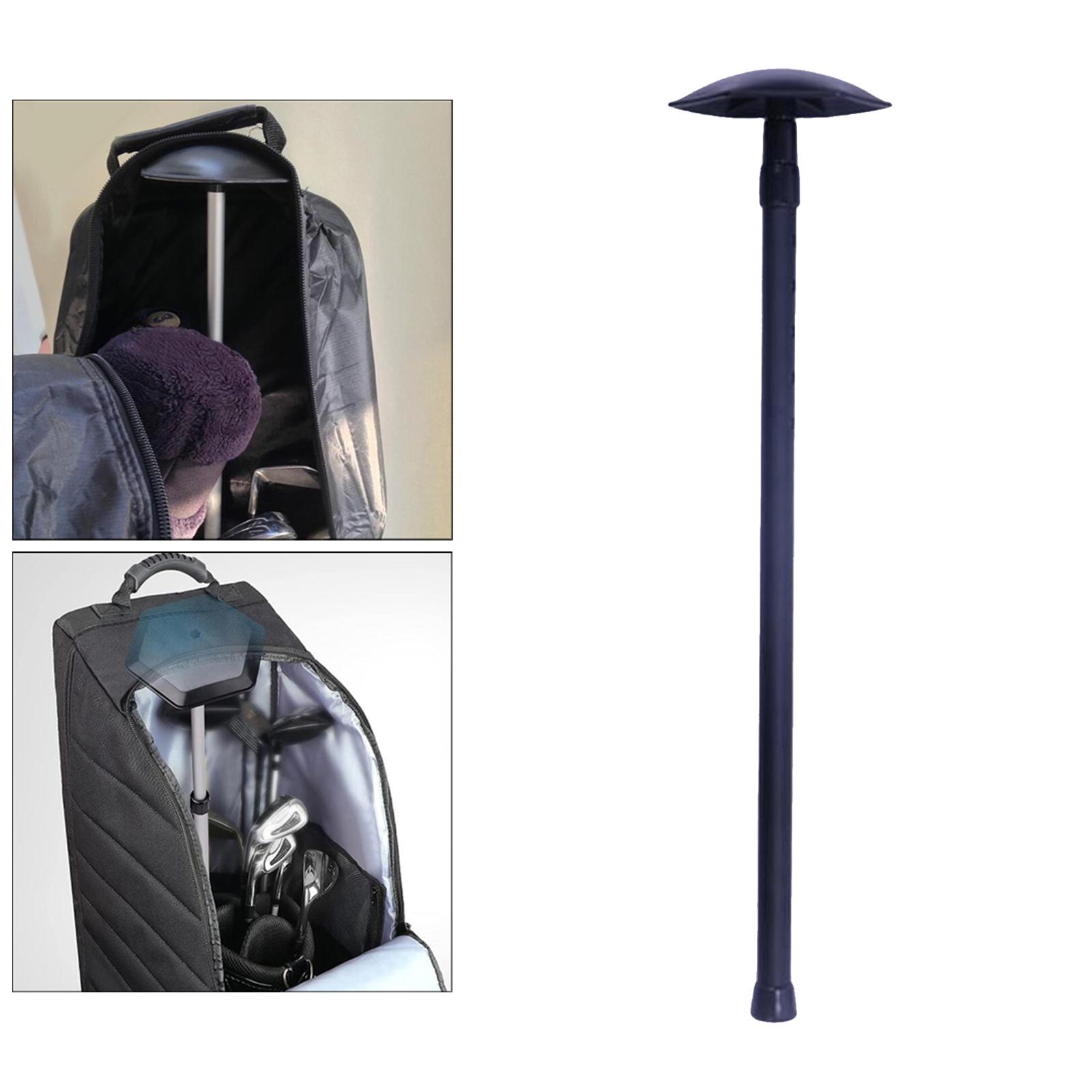 Aluminum Golf Club Travel Cover, Adjustable Golf Travel Cover Bag Supports Pole Stick Portable Rod