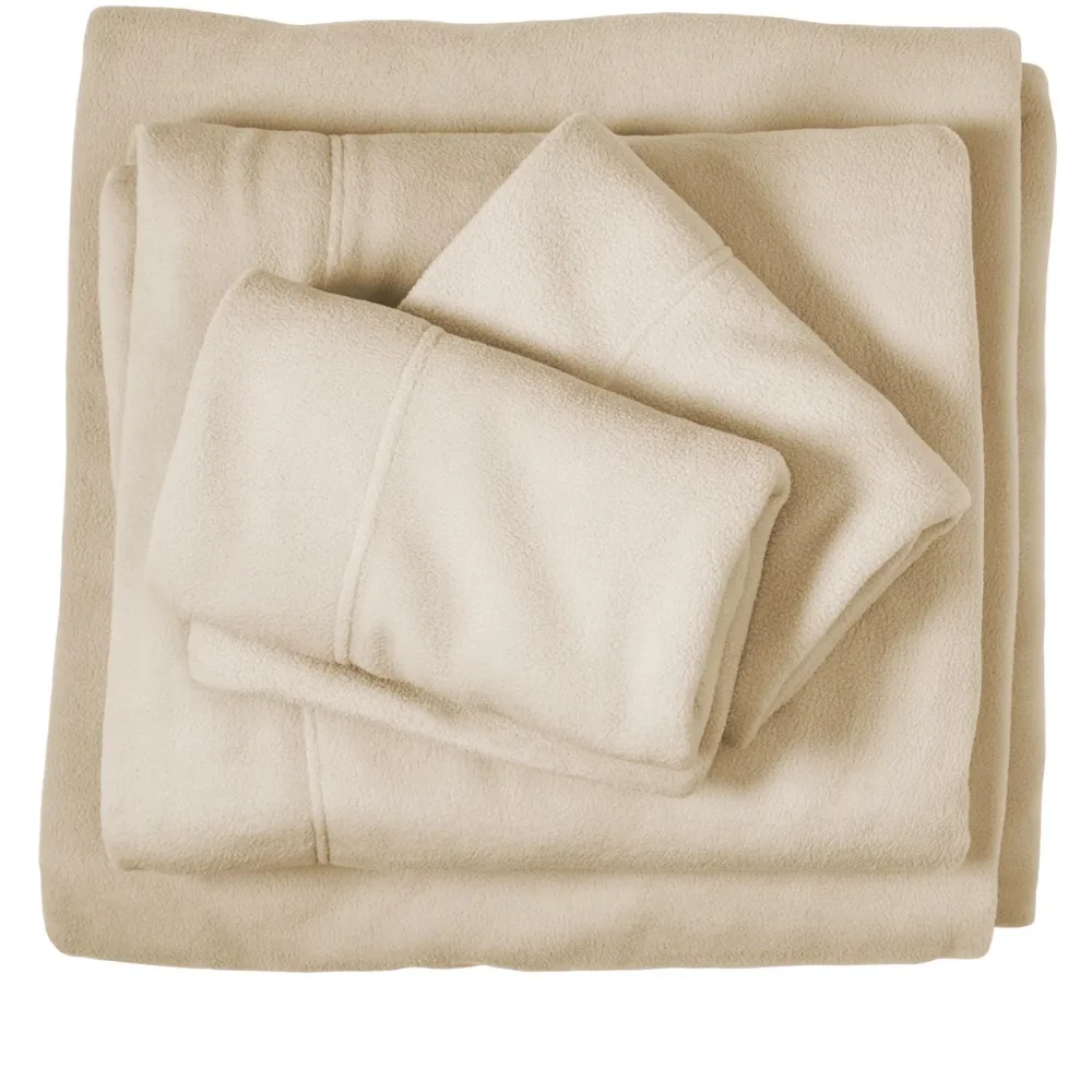 Easy Care Fleece Bedding Set - Warm Polar Fleece, Double Bed Size