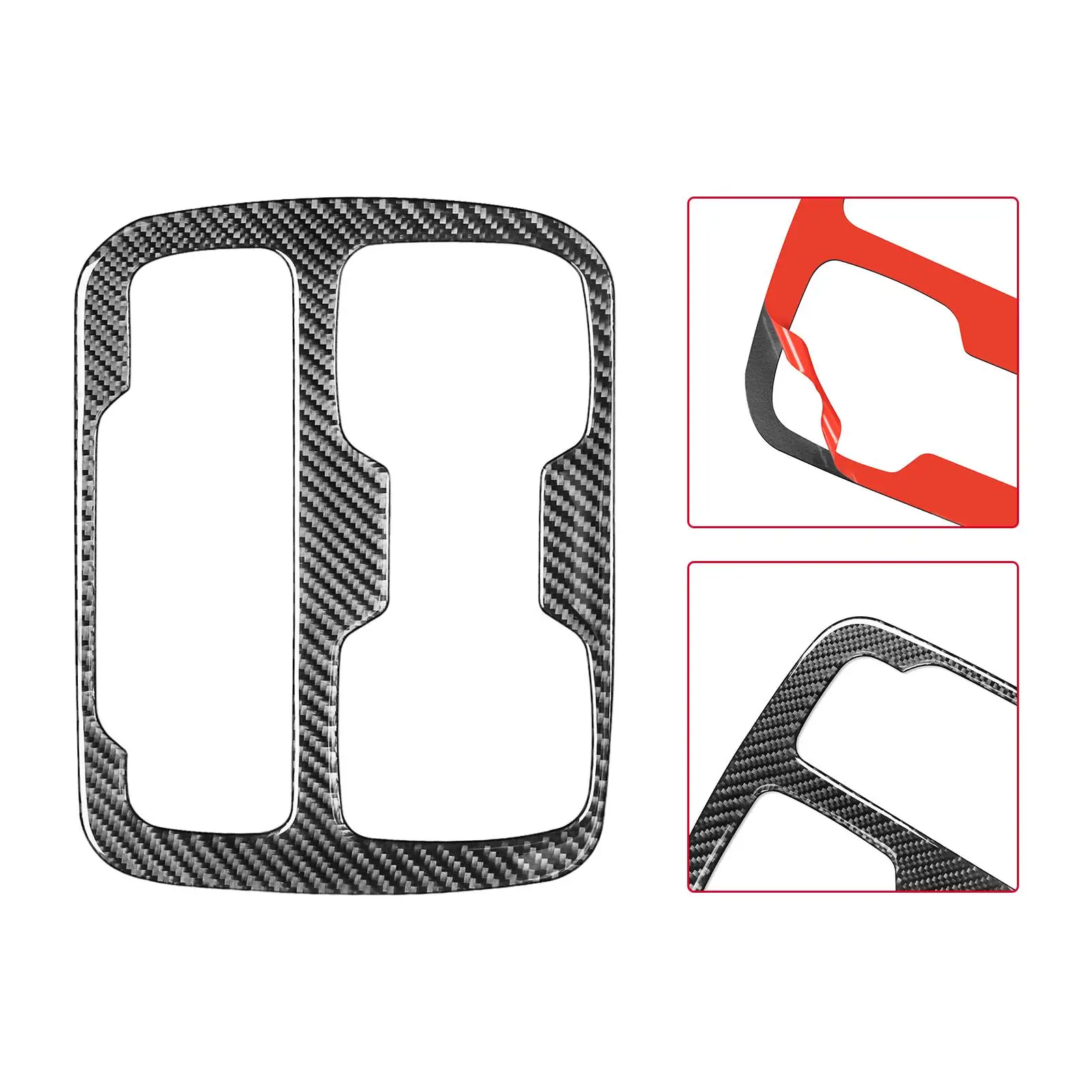 Car Gear  Panel Cover Stickers Replaces Parts Decoration Trim for  2015-2020 Upgrade Appearance