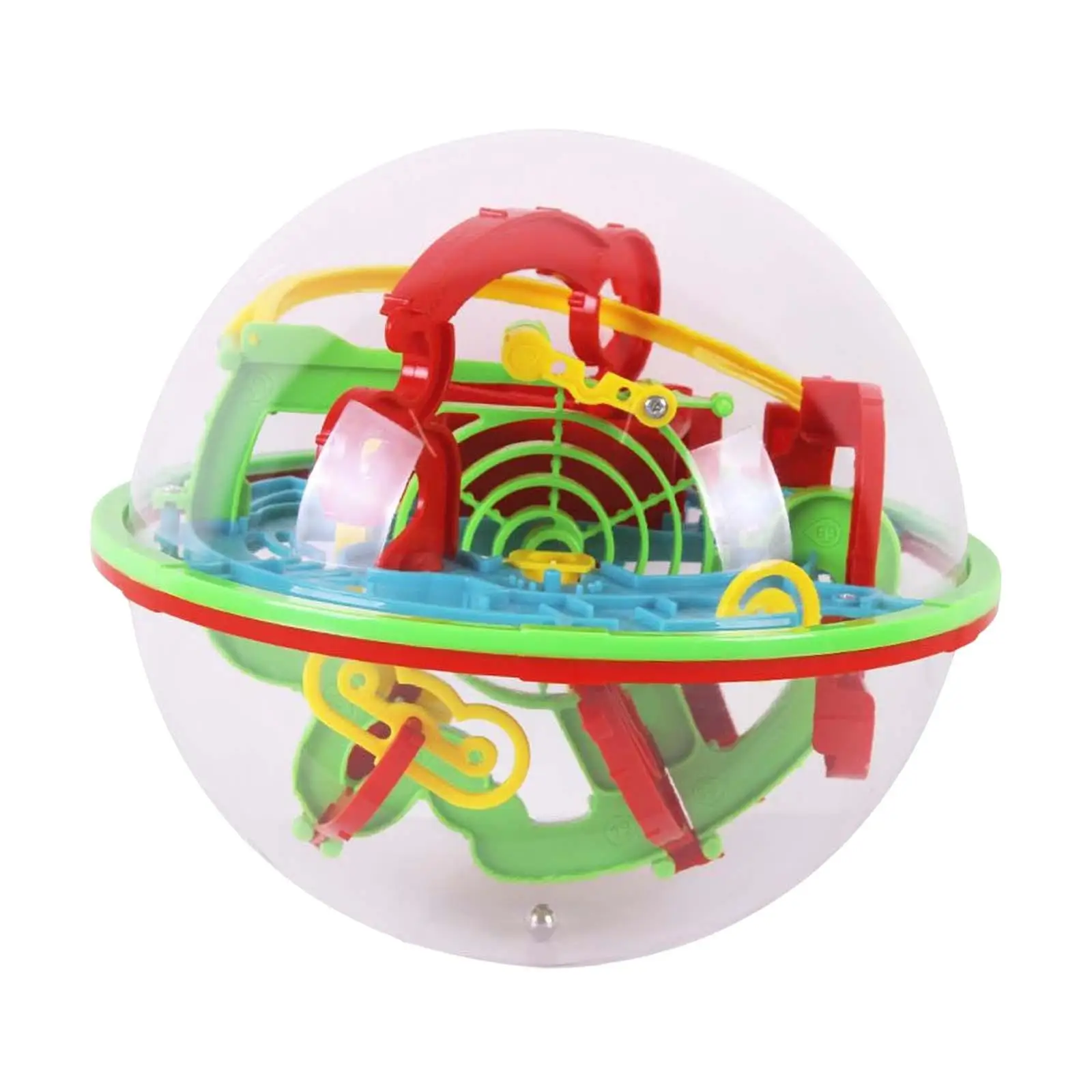 Children 3D Labyrinth Ball Puzzle Toy 100 Challenging Barriers Accessories