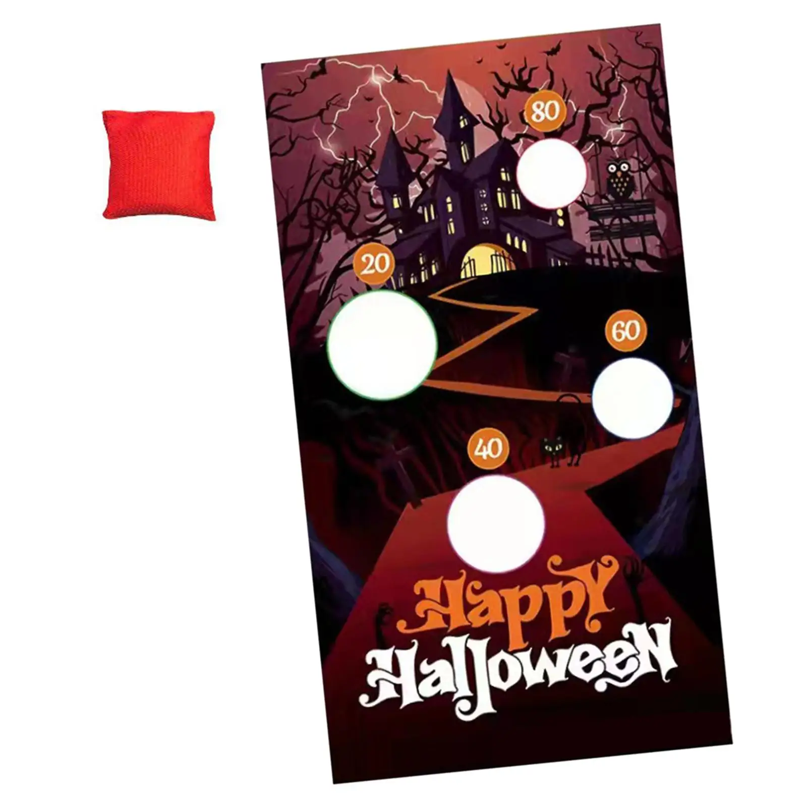 Halloween Toss Game Family Gathering Party Games  Camping Picnic