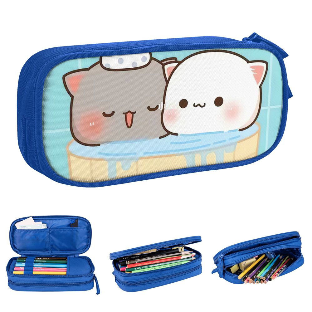 Mocha Mochi Peach Cat Pen para estudante,