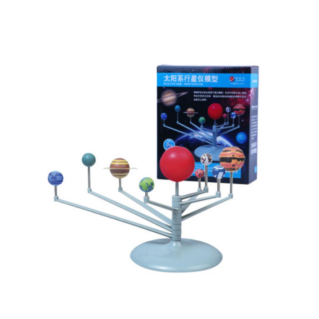 DIY Solar System Planetarium Assembly Model Kids Educational Toy
