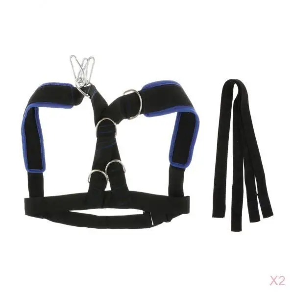 2pcs Training Sled Harness Strap   Training Tire Pull  Trainer