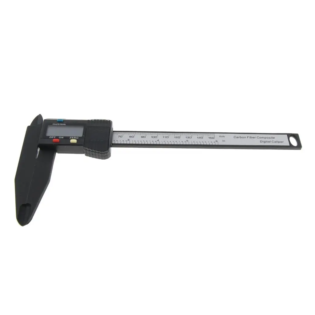 Digital Caliper, 6inch/0-150mm, inch/Metric Functions, Waterproof Electronic Vernier Calipers Measuring Tool with LCD Screen
