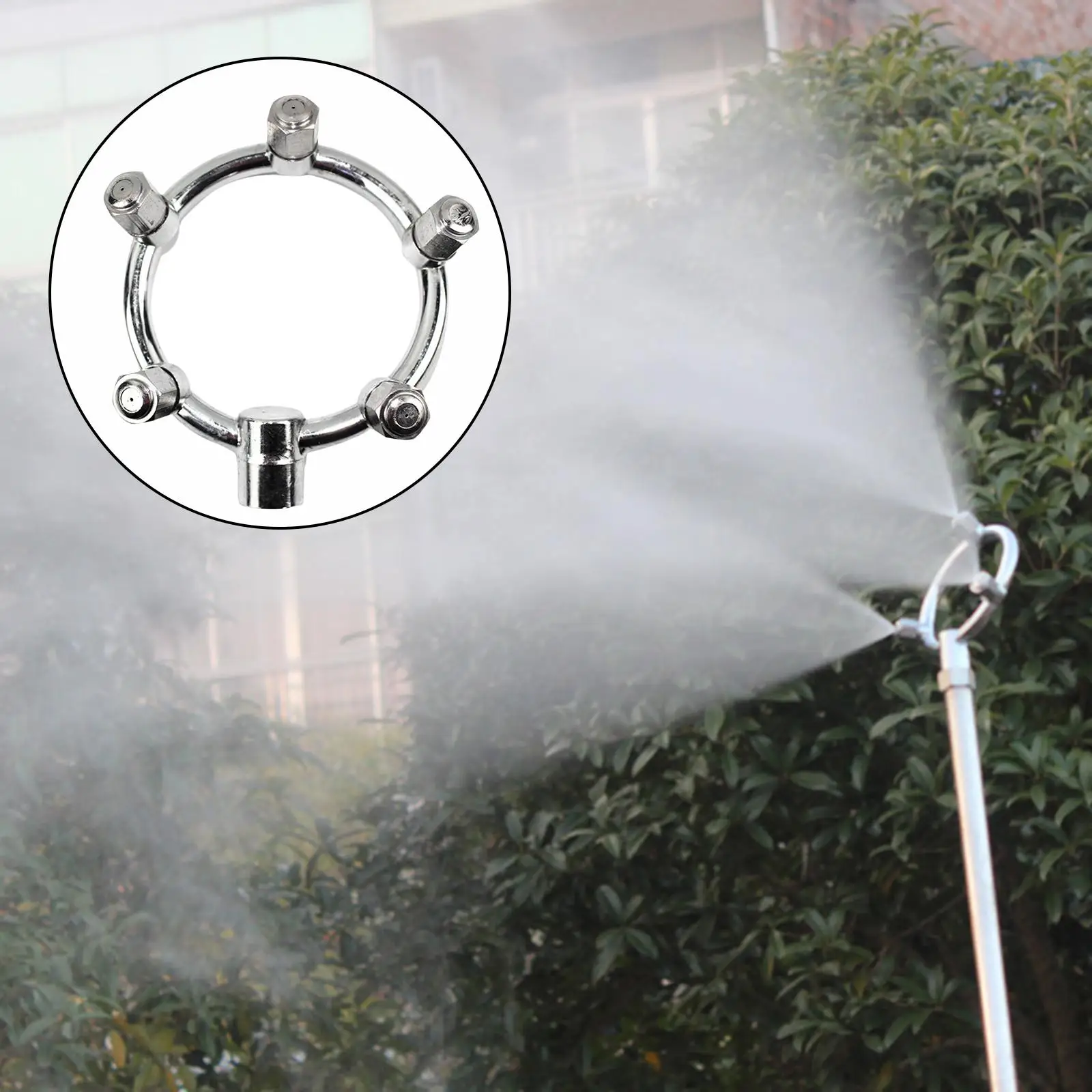 Outdoor Misting System Agricultural Spray Head Fan Cooler Water Cooling