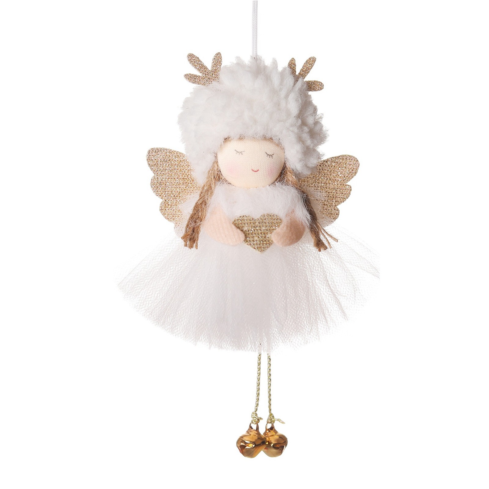 Description Picture 3 of itemChristmas Skirt Angel Pendant Cute Doll Girl Gift Christmas Tree Pendant Decorated Eggs 2024 Festival Popular Decor Hot Selling