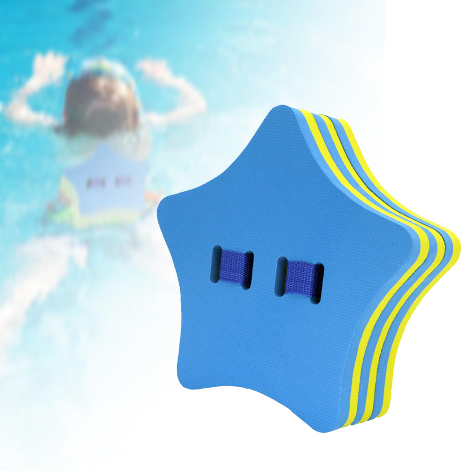 Adjustable Back foam floating Belt Waist Swimming Aid with Split Layers Swim Kickboard Star Shaped for Swimmers Summer