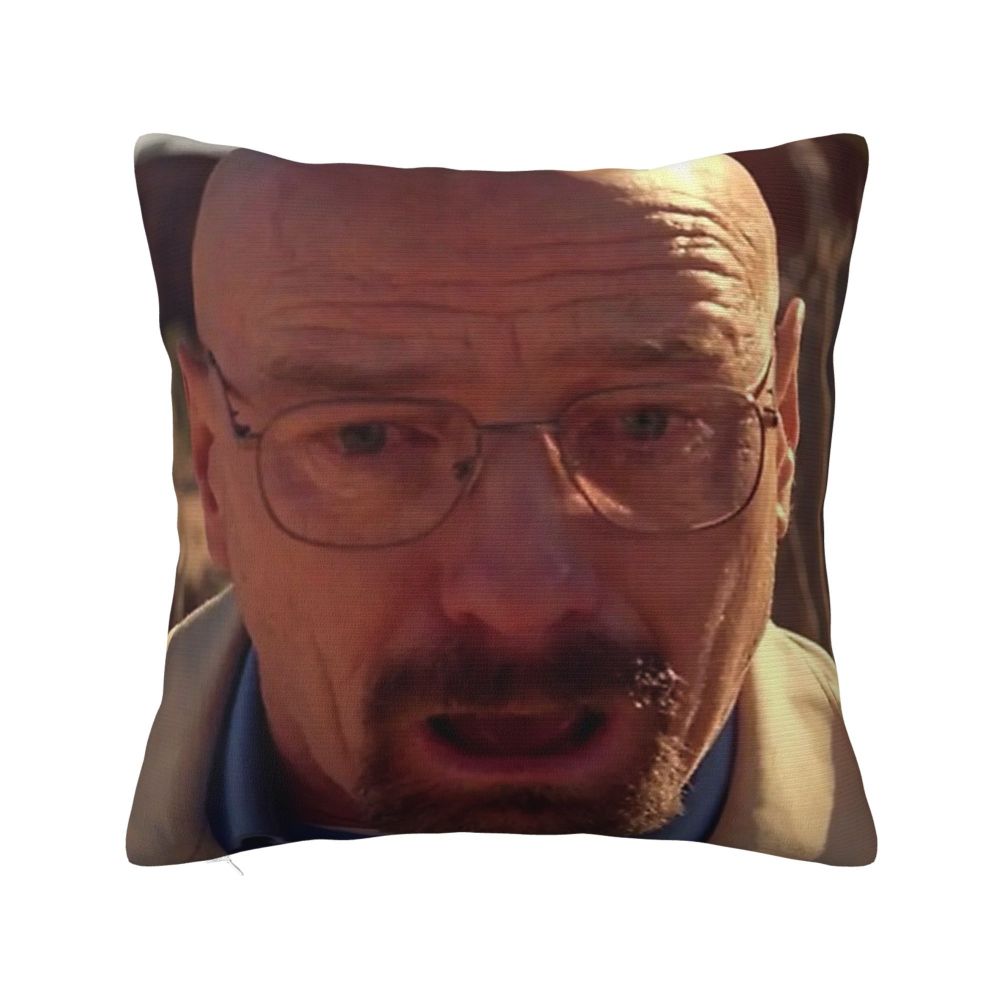 Description Picture 2 of itemWalter White Meme Breaking Bad Pillowcase Soft Fabric Cushion Cover Decorative Pillow Case Cover Home Square 18"