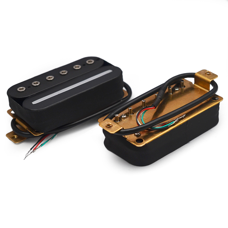 Description Picture 6 of item4 Conduct Cable Coil Splitting Electric Guitar Humbucker Blade Hex Screw Adjusting Dual Coil Guitar Pickup