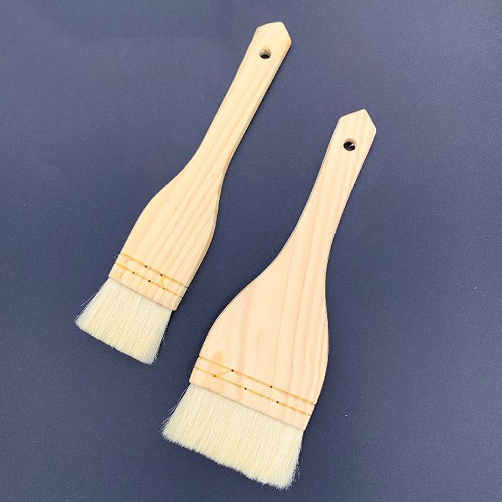 pinceau professionnel pour peinture de merlu manche en brosse en fournitures de fond lavage de peinture pièces