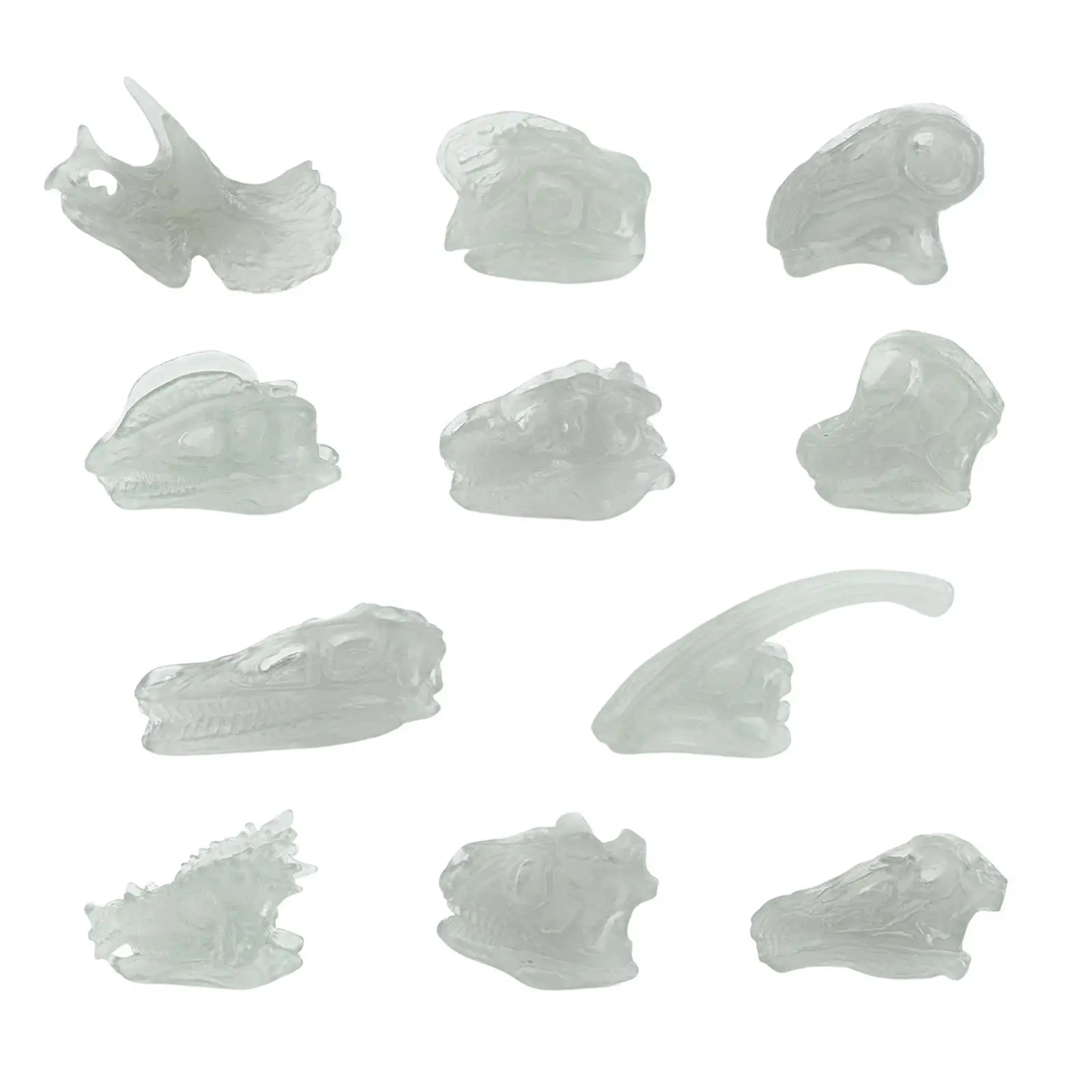 Dinosaurs Skull Model Toys Prehistoric Mini Dinosaur Bones Set for Sandbox Preschool Teaching Aids Kids Toys