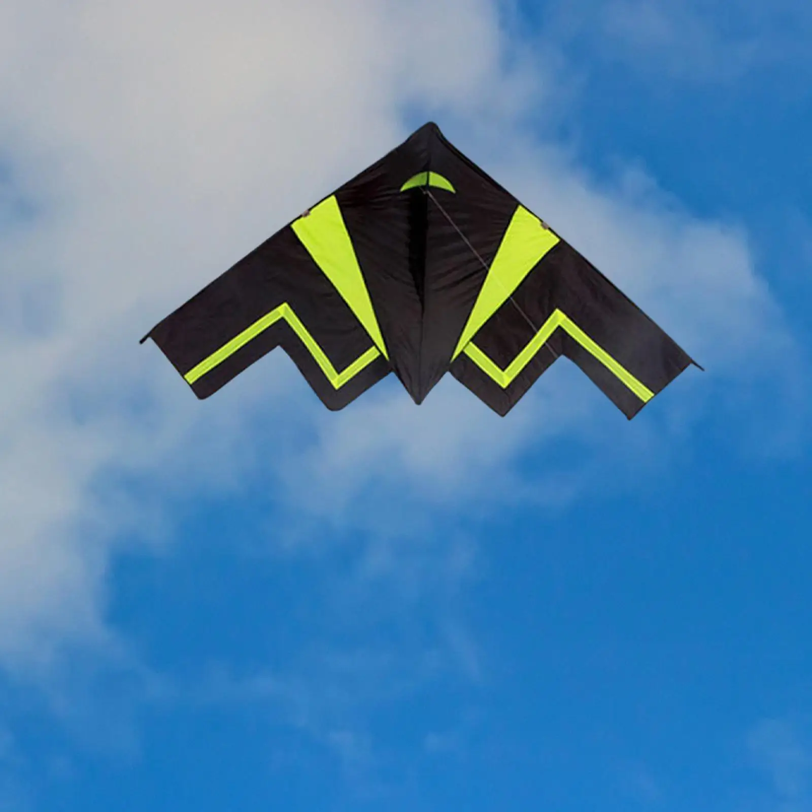 Easily Fly Fighter Jet Kite Fly Kite Outdoor Game Easy Assembly for Lawn Garden Windy Day