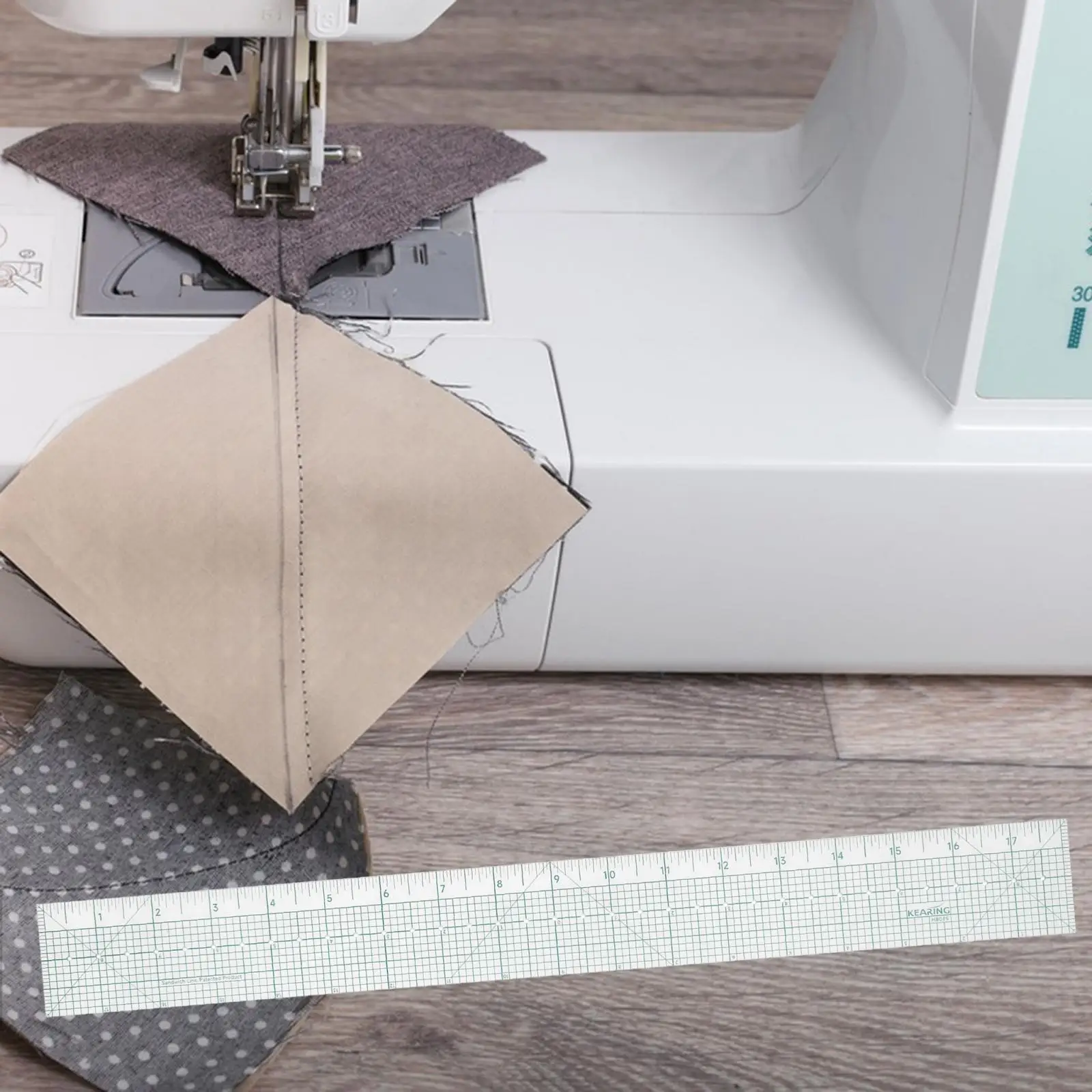 Sewing Cutting Ruler Universal Multifunctional Transparent Ruler for Sewing Clothing Making Measuring Supplies DIY Tools