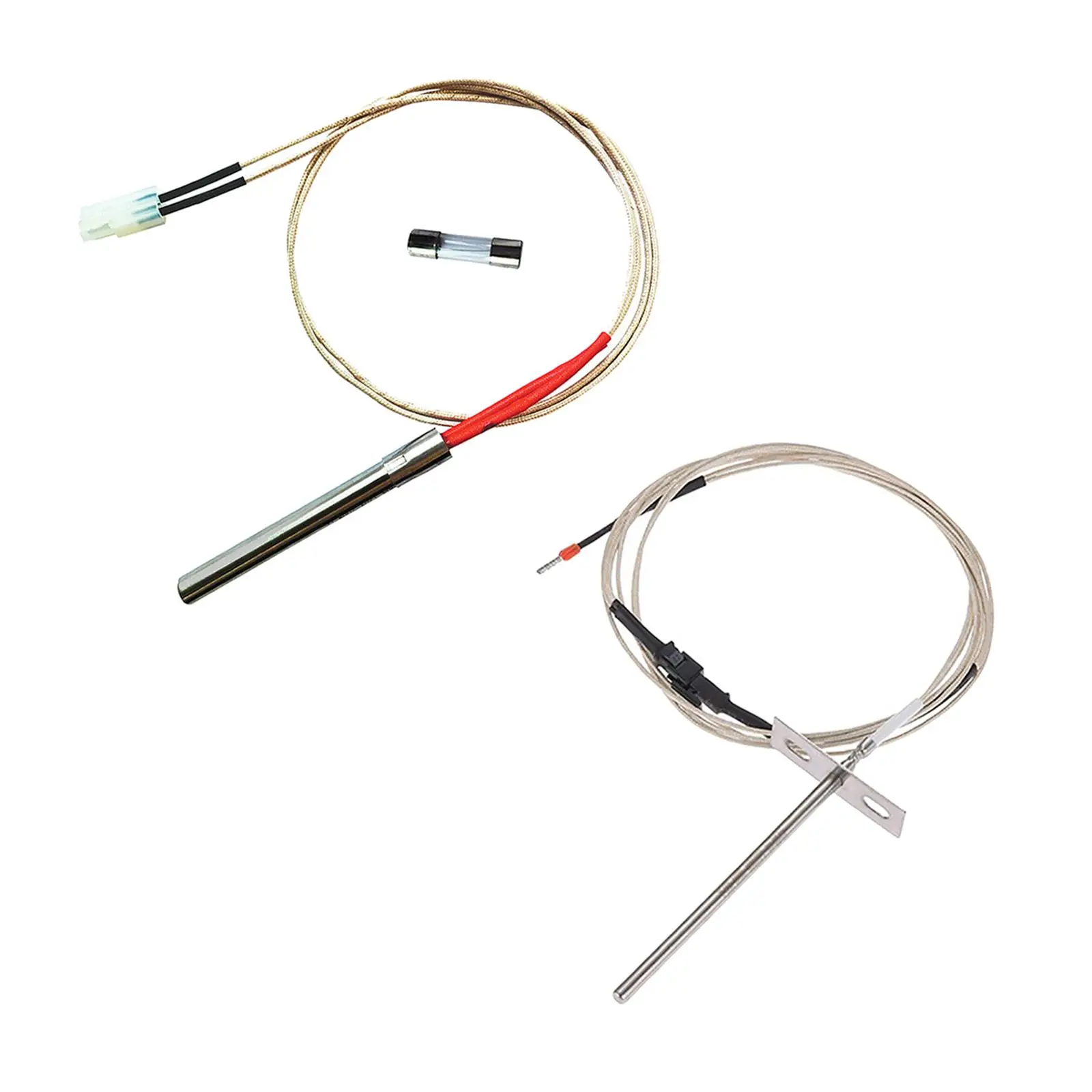 Stainless Steel Replacement   Temperature Sensor Pellet  Temperature Probe for Grill BBQ Cooking  Pot