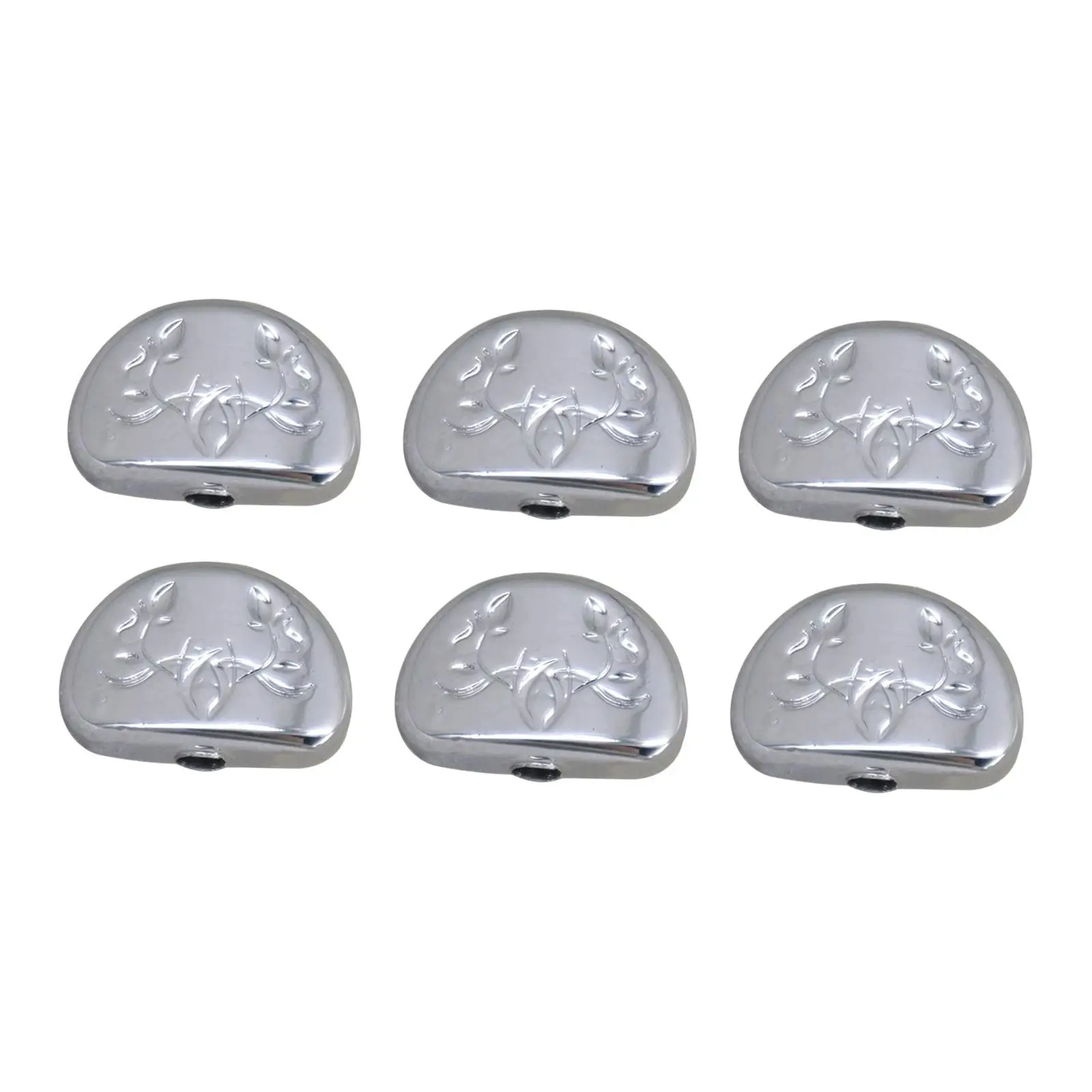  Pegs Machine Buttons, 6pcs   Patterns Tuning Key Button Replacement Parts  /Electric Guitar