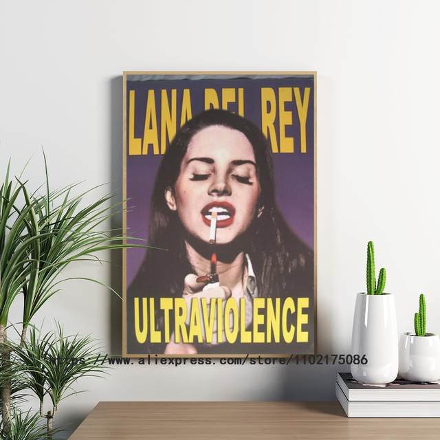 Lana Del Rey Poster - Casa Y Jardín - AliExpress