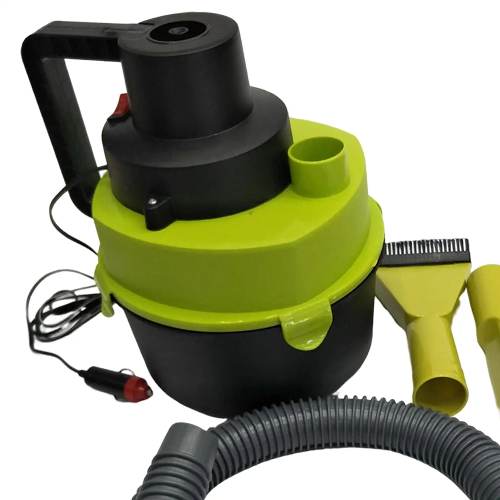 Shop Vacuum Cleaner Liquid Debris Dual Use 4L Portable Shop Vacuum with Attachments for Carpet Window Seams Trucks Cars Basement