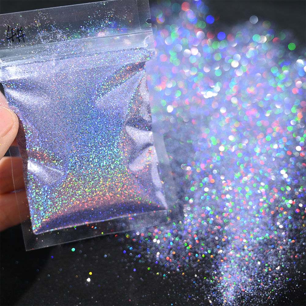 Best of Laser Holographic Rainbow Nail Glitter 0.2MM Sparkly Nails Glitter Powder 10G / 5G Dazzling Glitter Dust DIY Nail Art Decoration Reviews & Tips