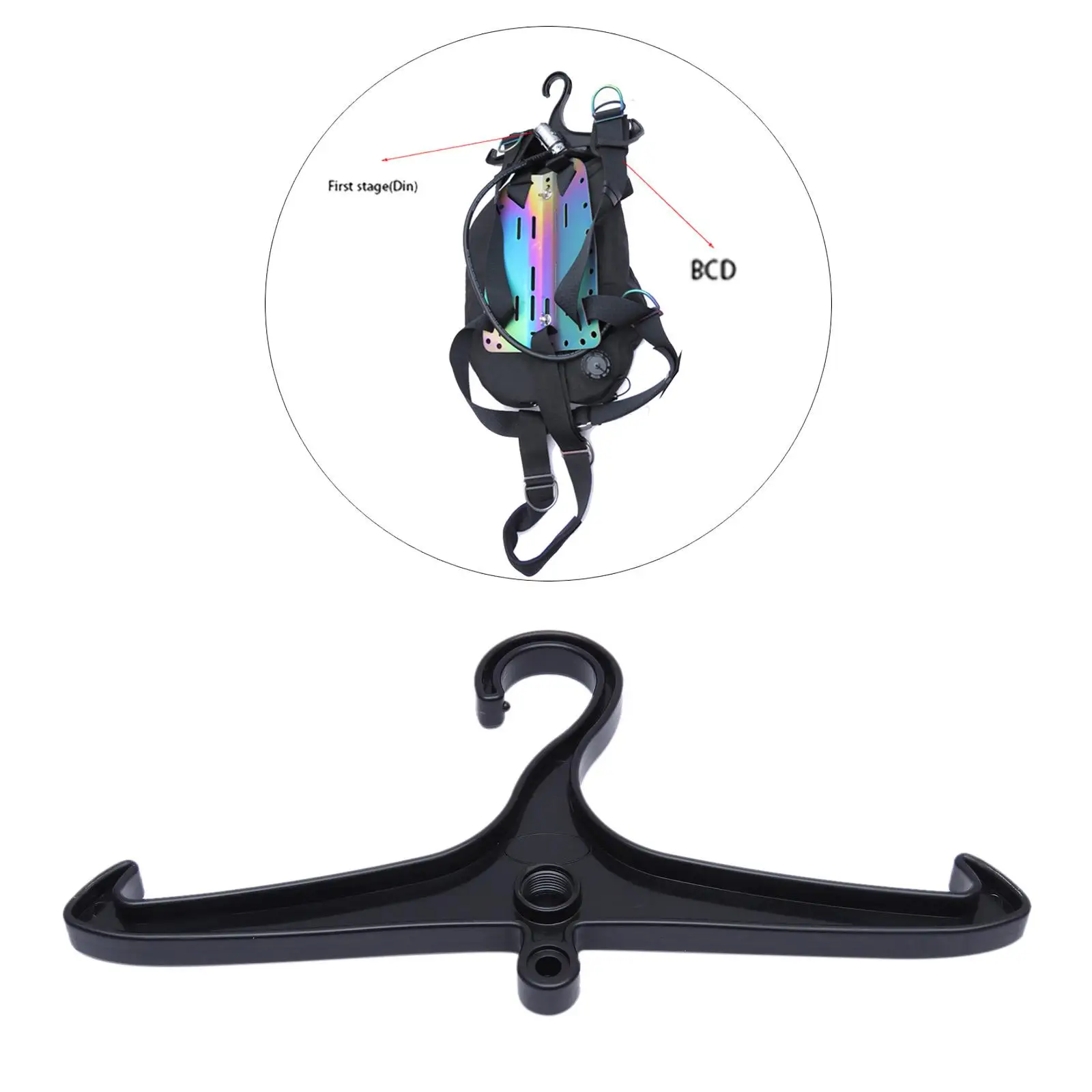 Multi-use BCD Drysuit Hanger BC Boots Fast Drying Draining Accessories