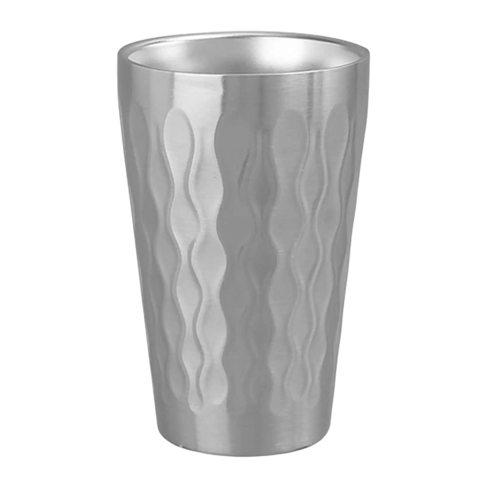Water Tumblers Unbreakable Shatterproof Cup Coffee Mugs Stainless Steel Pint