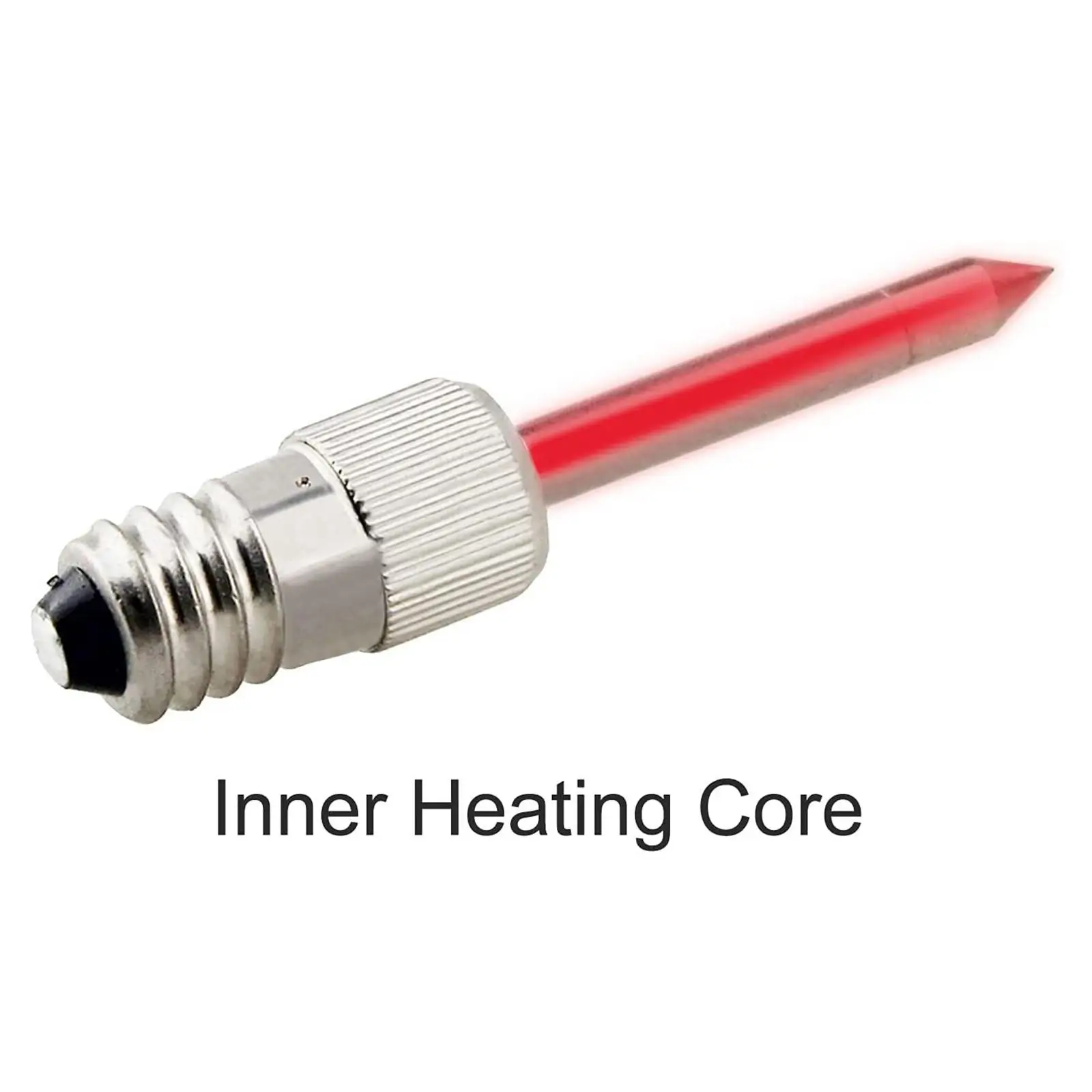 Copper Soldering Iron Tip Threaded Battery USB Sturdy Portable Replacement Tips for Soldering Station Welding Rework Accessories