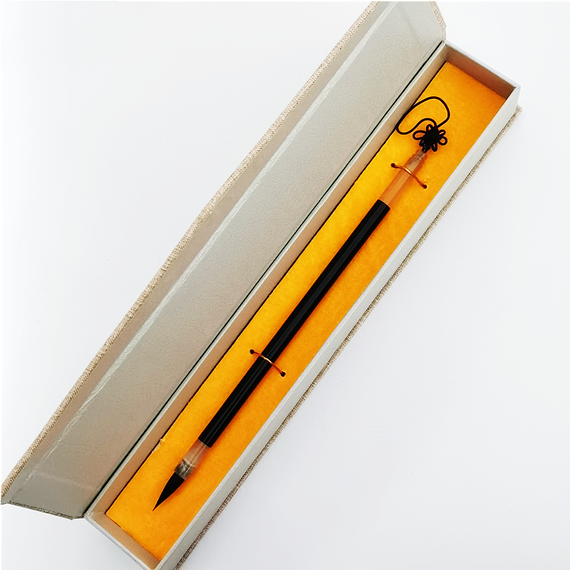 Shou jin ti chinesische Kalligraphie Malerei Pinsel Kaninchen haar kleine regelmäßige Skript Pinsel Lian Stift kursive Skript Set Zeichnung linien – Detail 10