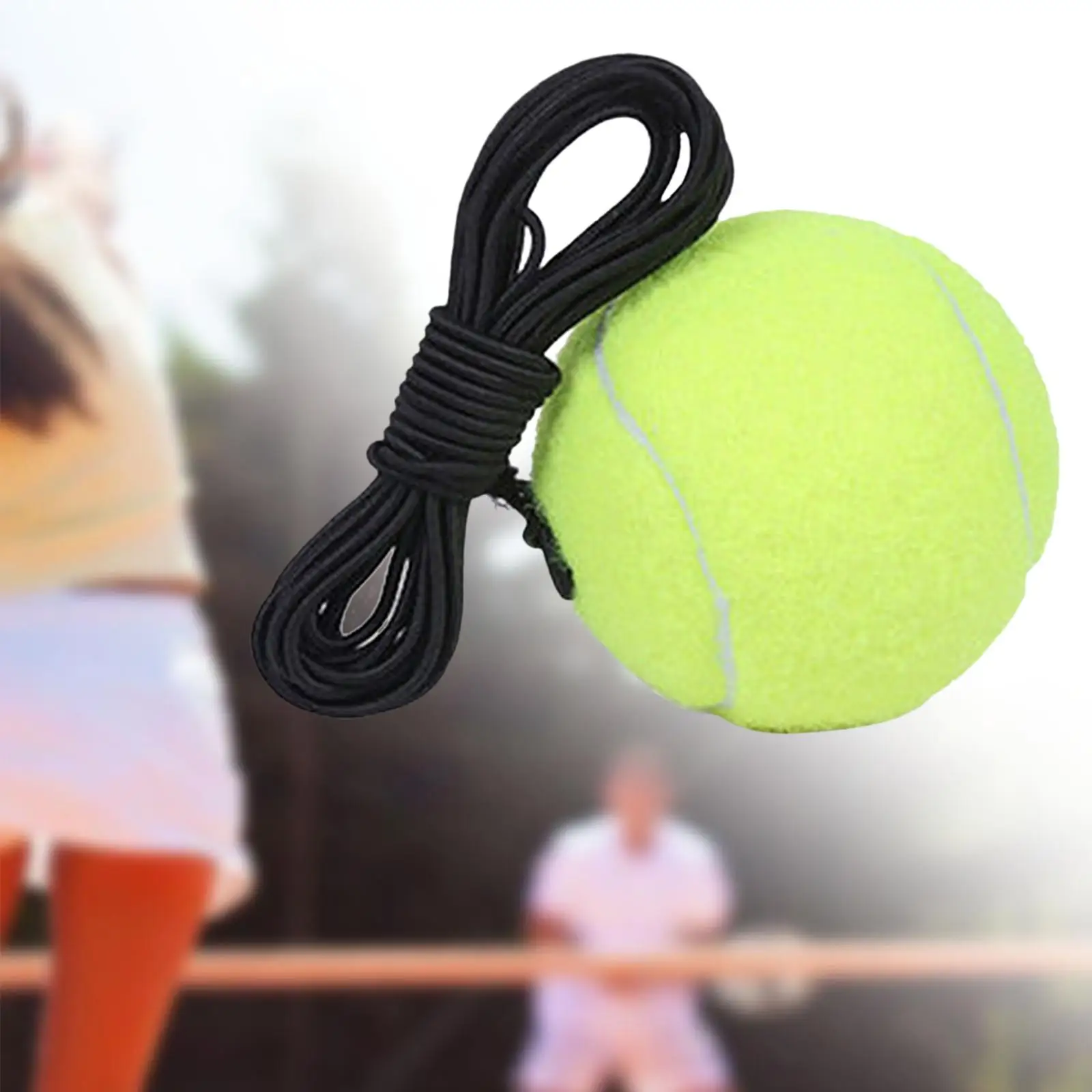 Tennis Trainer Ball with String Singles Balls Accessories Teaching Aid Tennis Ball Rebounder String for Kids Replacement