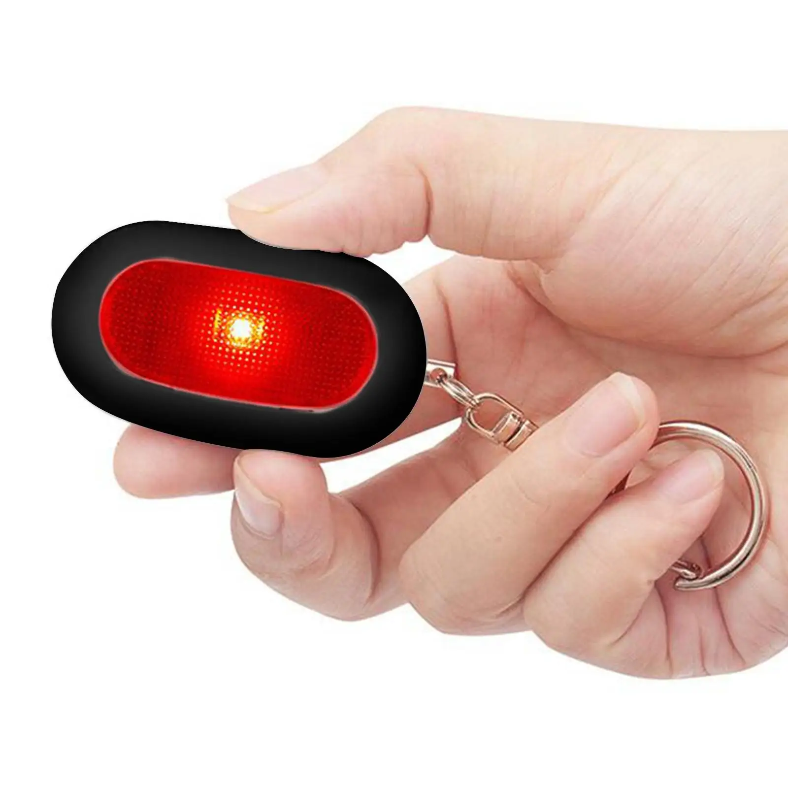 Personal Security Alarm 130dB with LED Light for Girls Women Lightweight Portable Keychain Loud Alarm Keychain Alarm with Hook