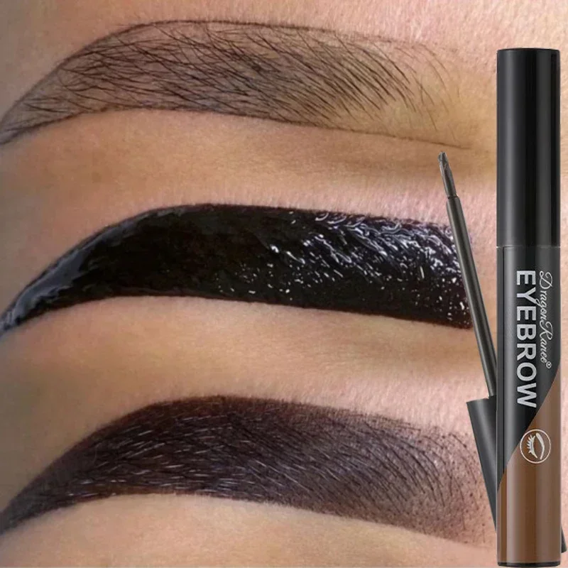 Best of Black Brown Peel-off Eyebrow Gel Tint Makeup Waterproof Lasting Eye Brow Enhancers Liquid Gel Tear Wear Easy Natural Brow Tattoo Reviews & Tips