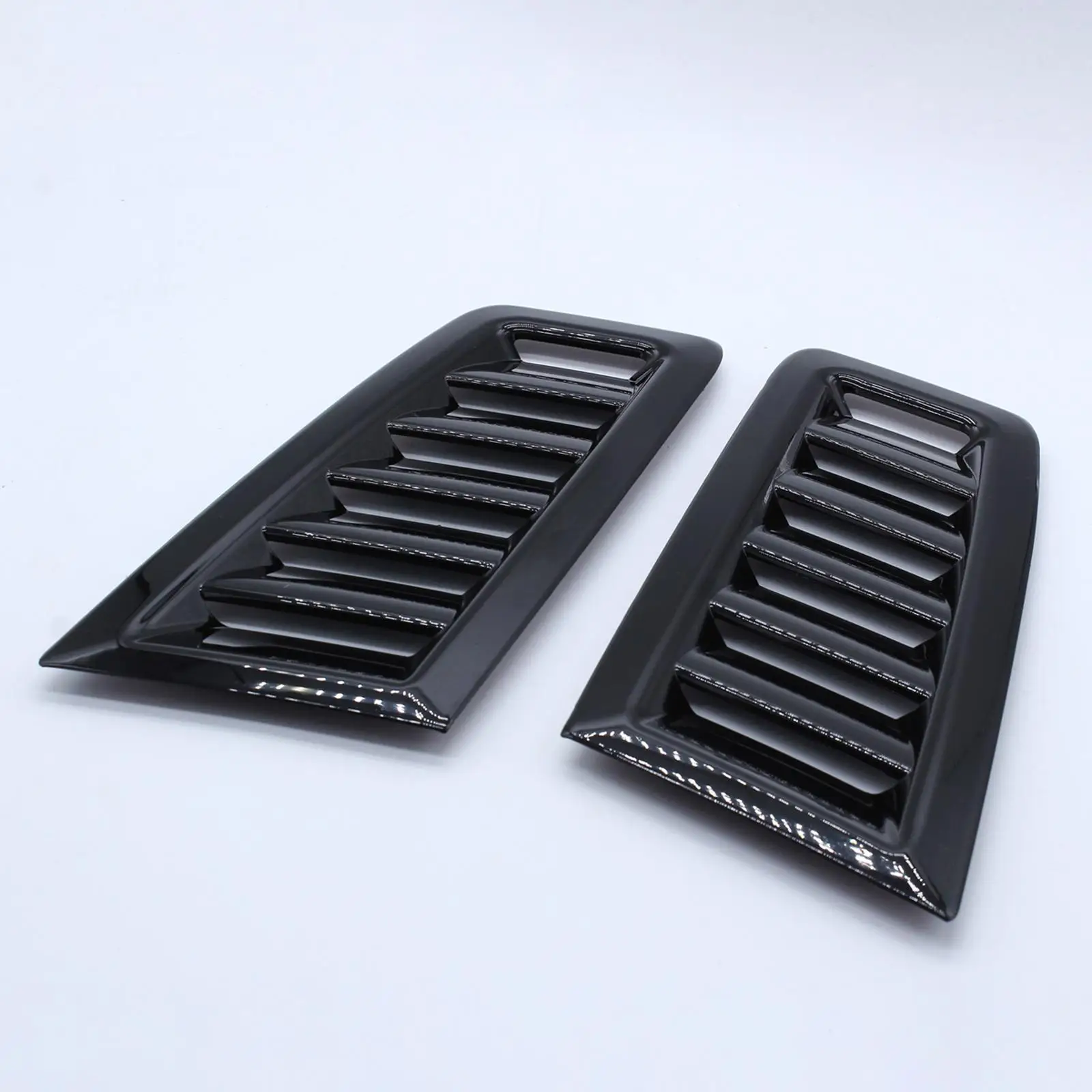 2 Pieces Hood Vents Bonnet Trim High Quality Replacement Air Intake Hood Vents