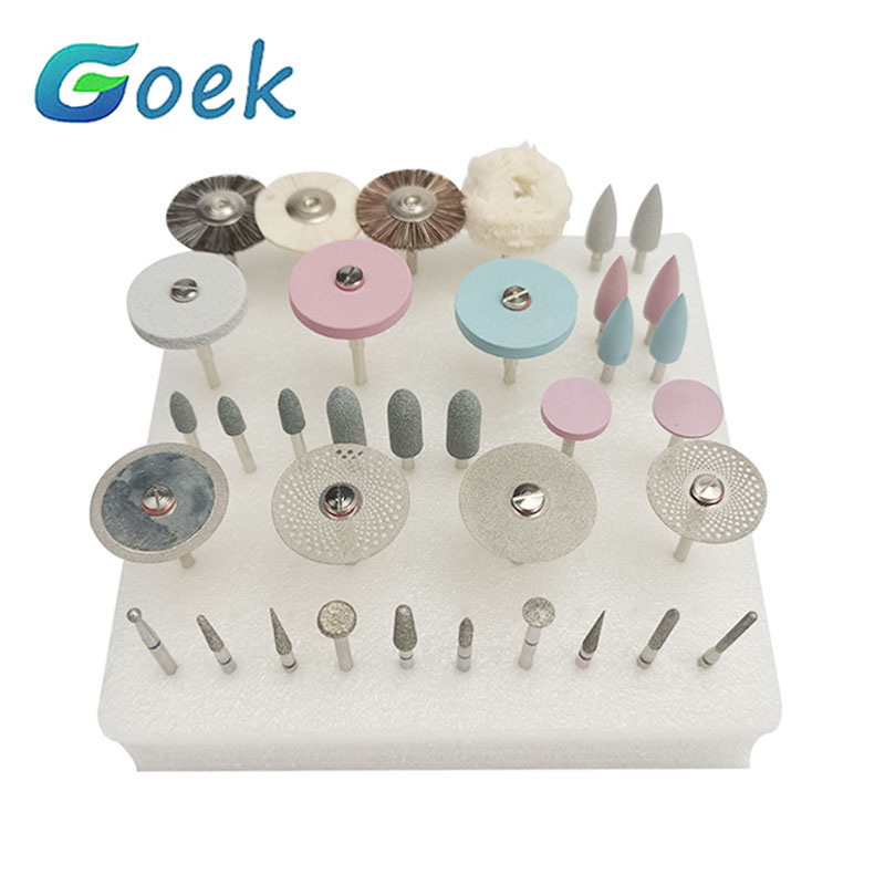 Best of 35pcs / Set Dental Popular HP Kit For Grinding Or Polish Ceramics Porcelain Diamond Burs Brush Dentist Lab Tool Materials Reviews & Tips