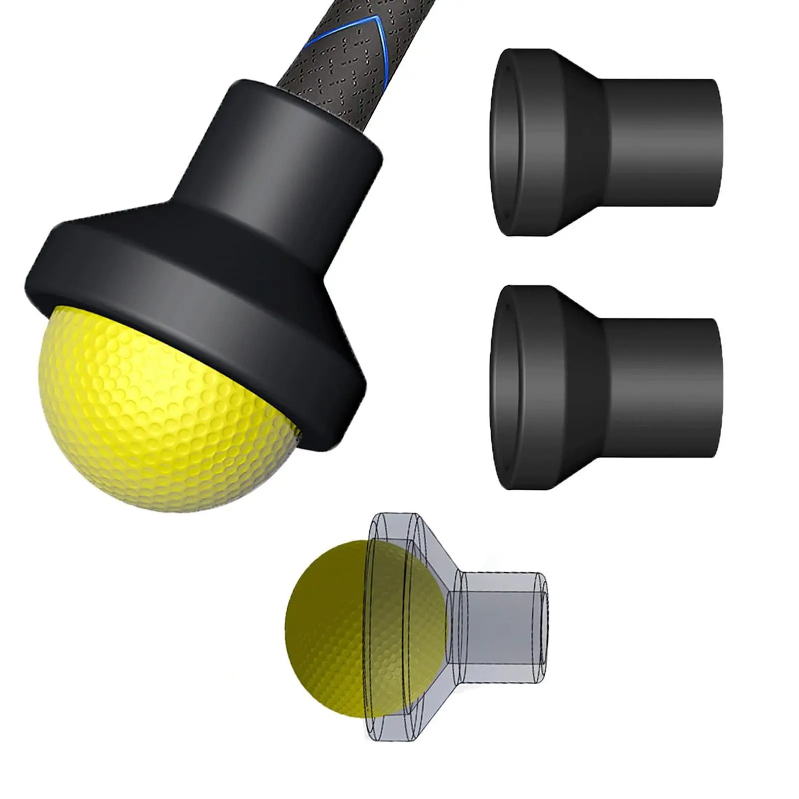 Professional Golf Ball Grabber Suction Cup Effective for Golf Spare Parts