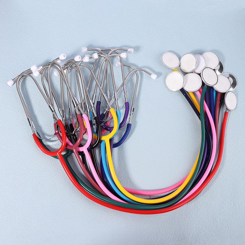Portable Double Head Stethoscope Professional Cardiology Doctor Medical Equipment Student Vet Nurse Device