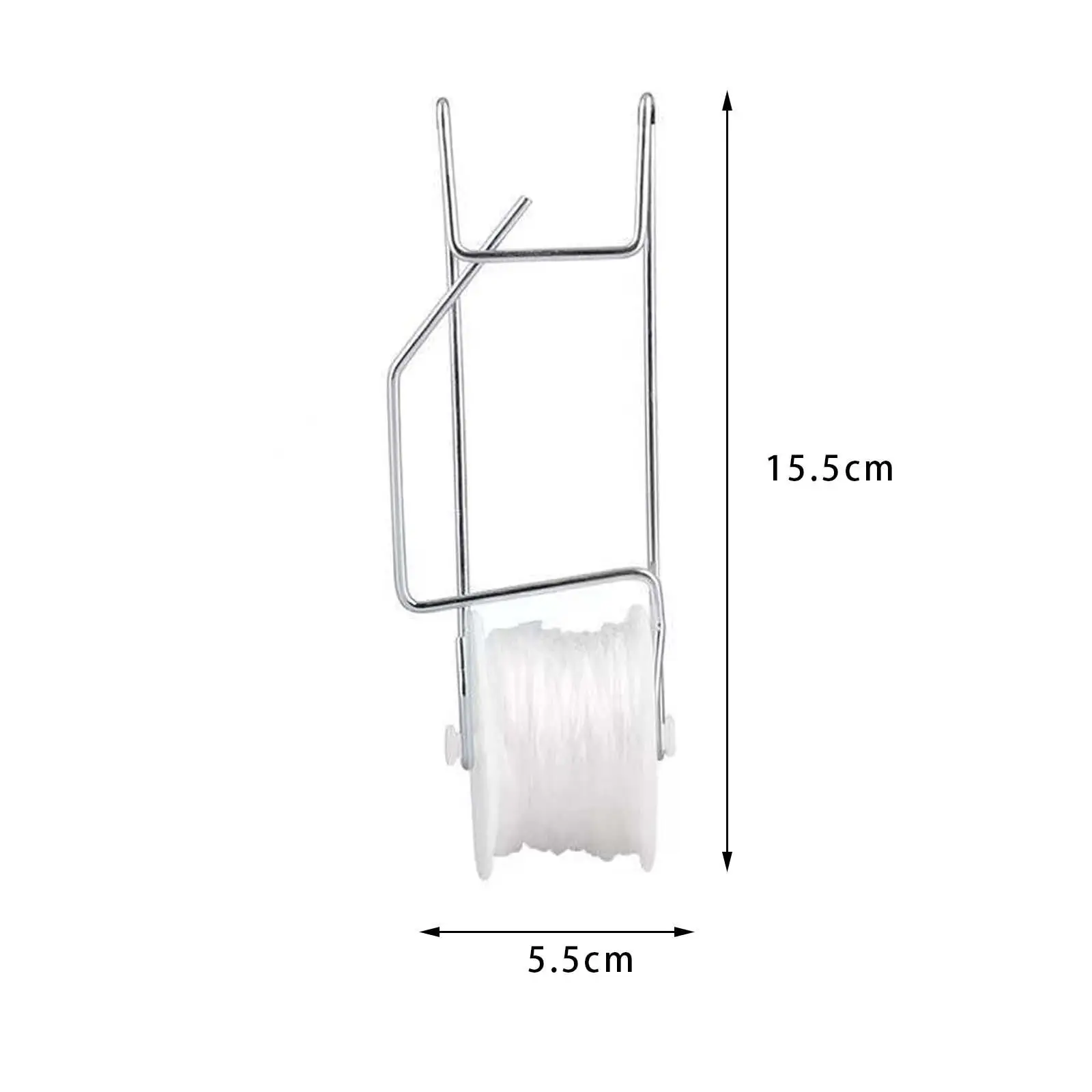 Tomato Roller Hook with 15M Twine Professional Accessory Multifunctional Weather Resistant White Sturdy for Plant Growth