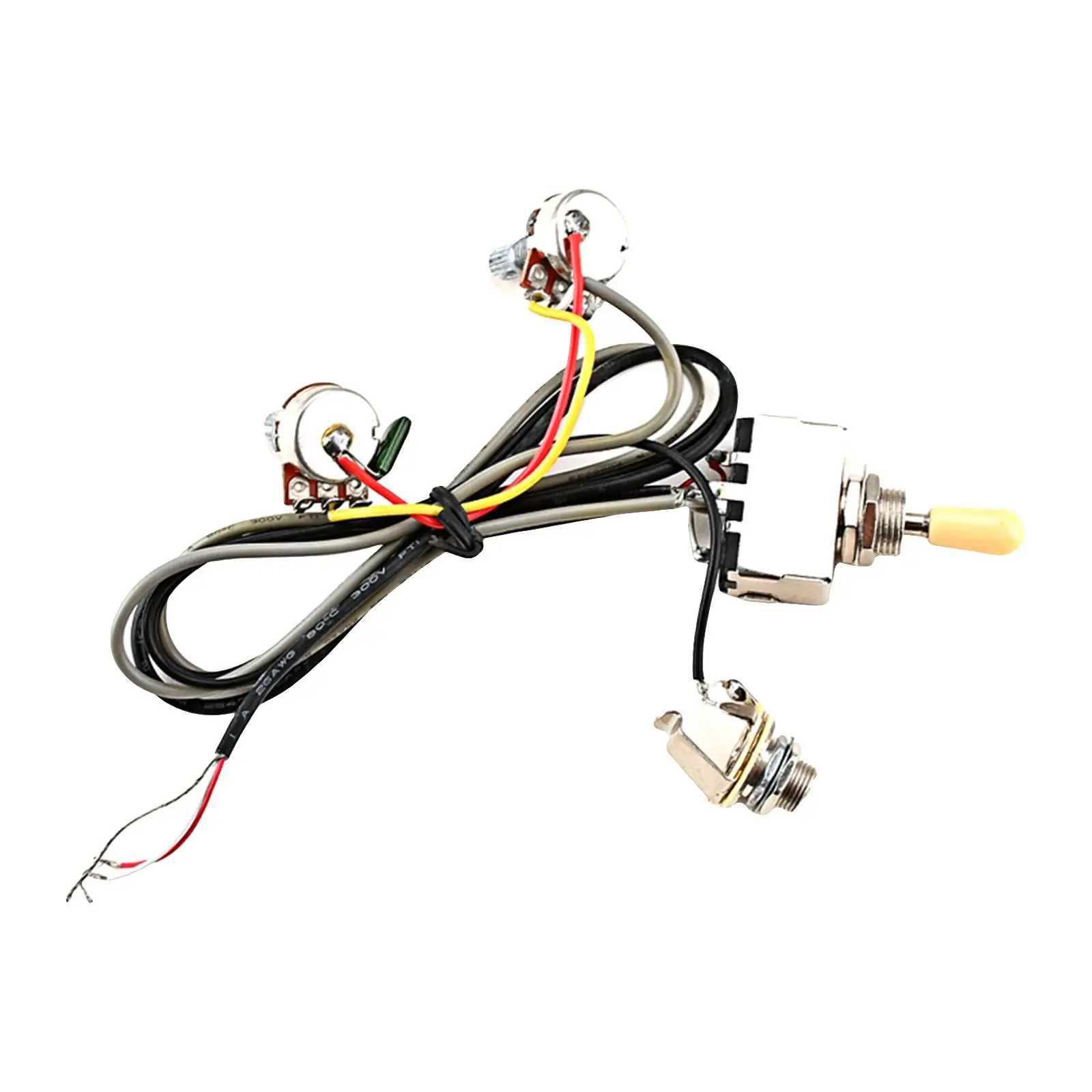 Multifunction Guitar Wiring Harness Zinc Alloy Sturdy Stable for Replacement