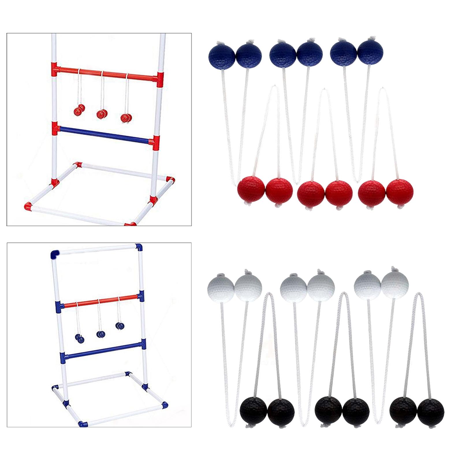 6 Pieces Ladder Ball Replacement Indoor/Outdoor Backyard Games Bola Strands