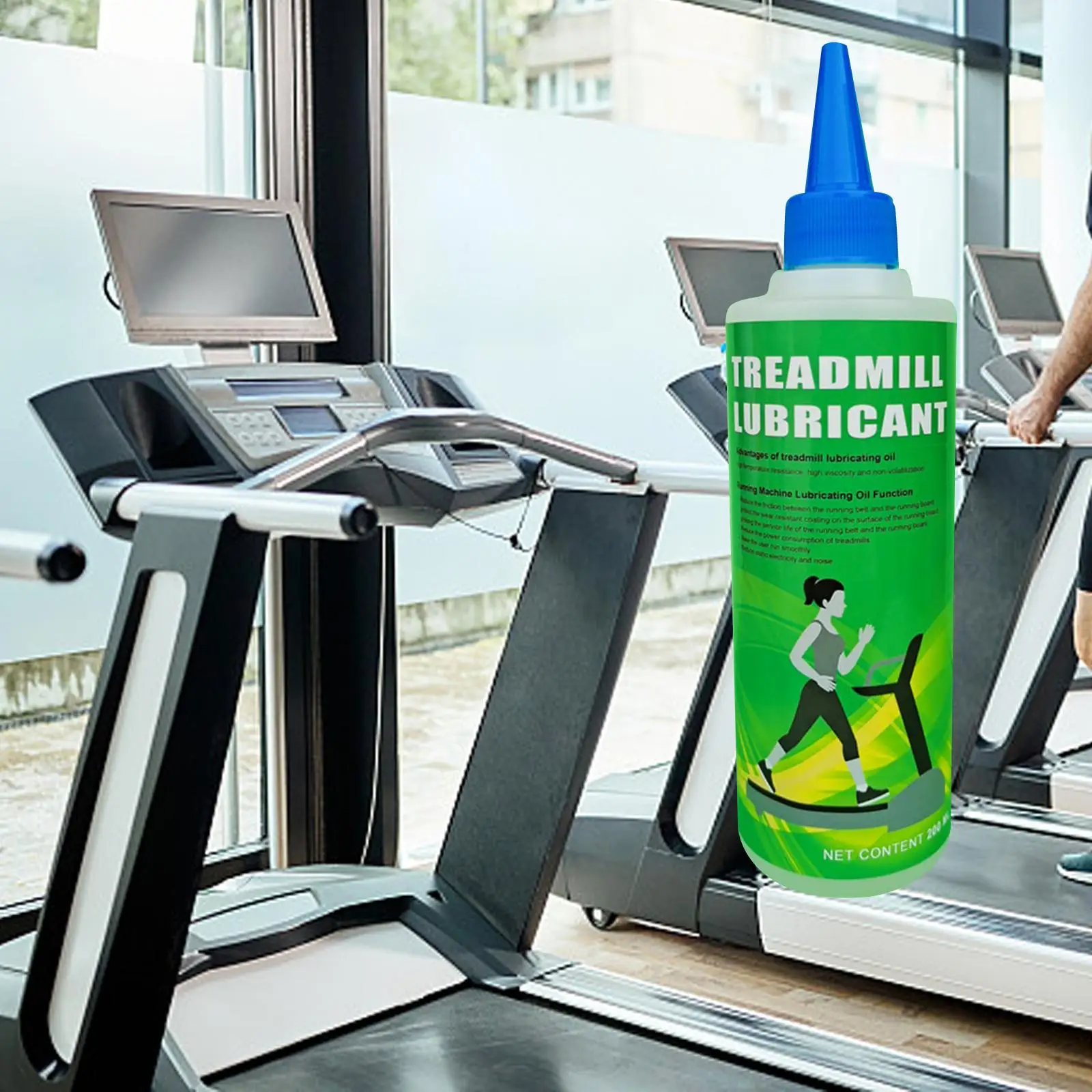 Treadmill Belt Lubricant 200ml Running Machine Oil Widely Applicable Portable for Gym