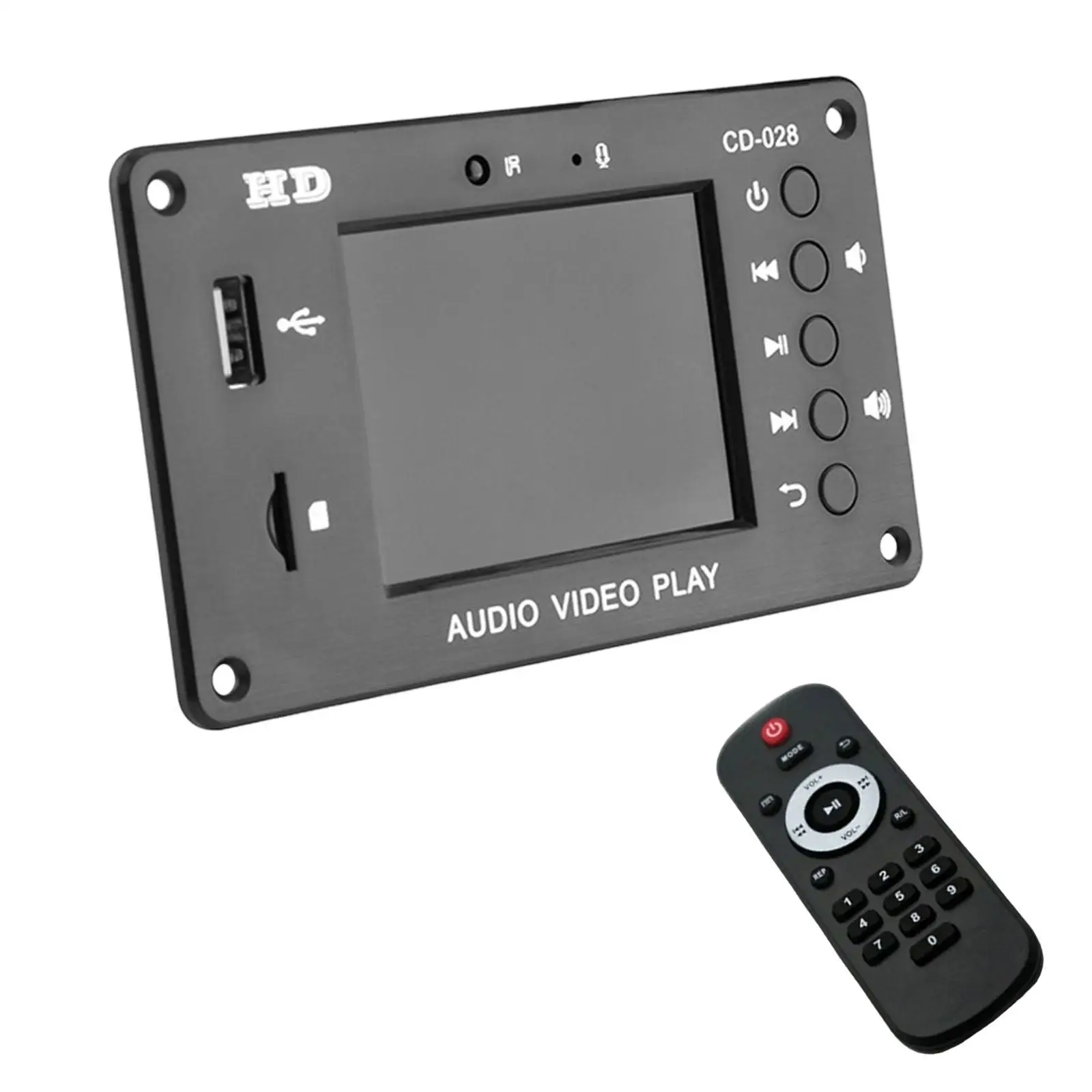2.8 inch TFT Screen Bluetooth Module Decoding Board Audio HD Video Ape/WAV Decoding Board MP5 Decoder Board for Appliances Car