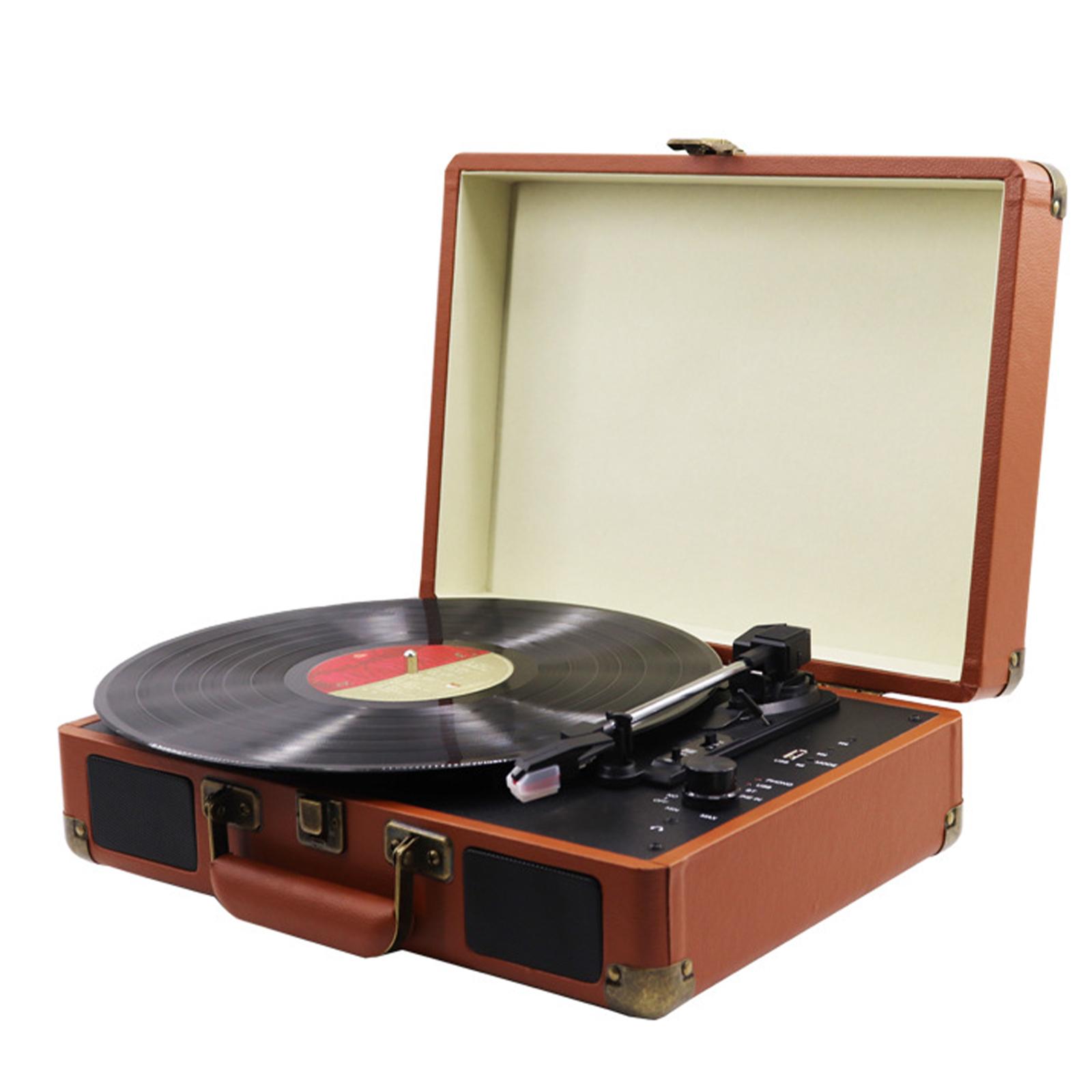 Title 5, Vinyl Record Player Gramophone Portable Turntab...