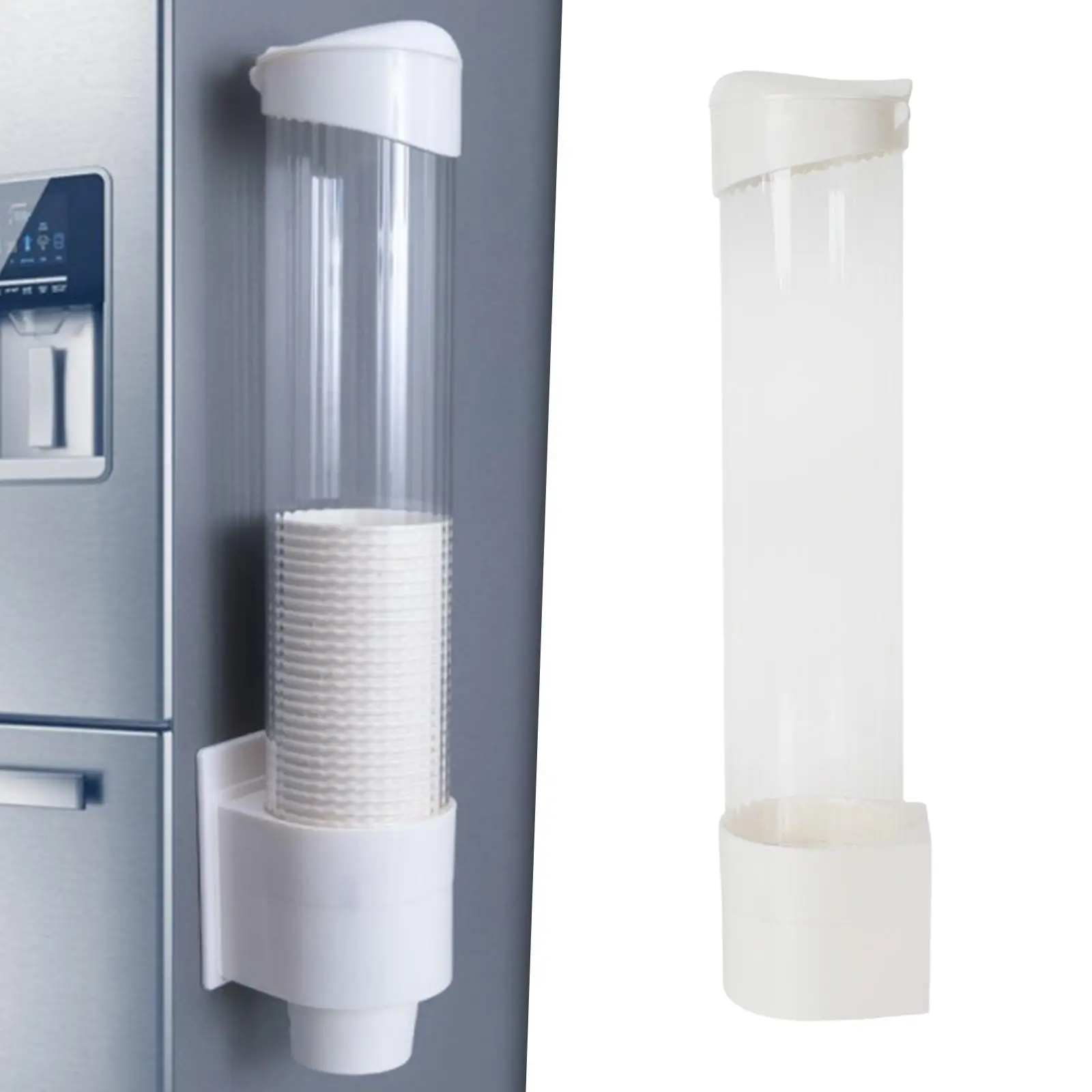 Cup Dispenser Cup Storage Rack Cups Container Pull Type Cup Holder Water Cooler Cup Holder for Home