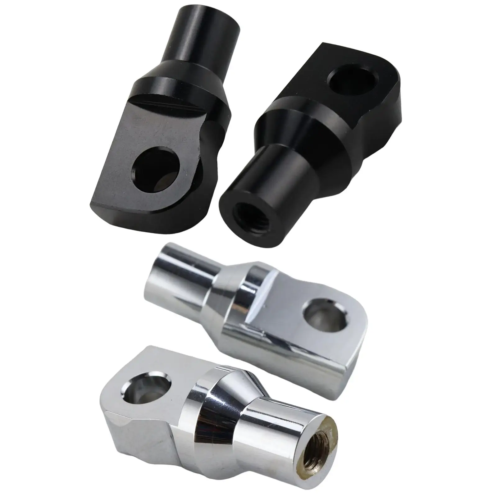 2Pcs  Foot Pegs Mounting Bolts Adapter for Male Pegs Mounting