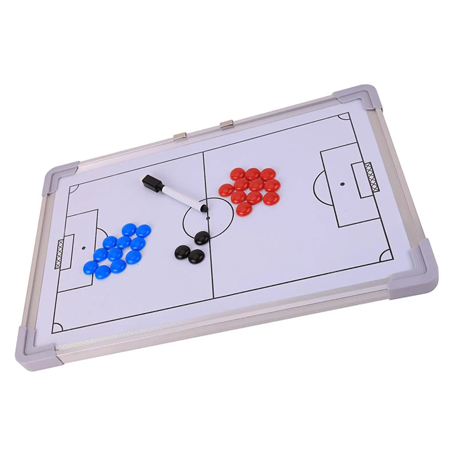 Soccer Coaching Board with Marker Pen Easy to Clean Useful Equipment Magnets