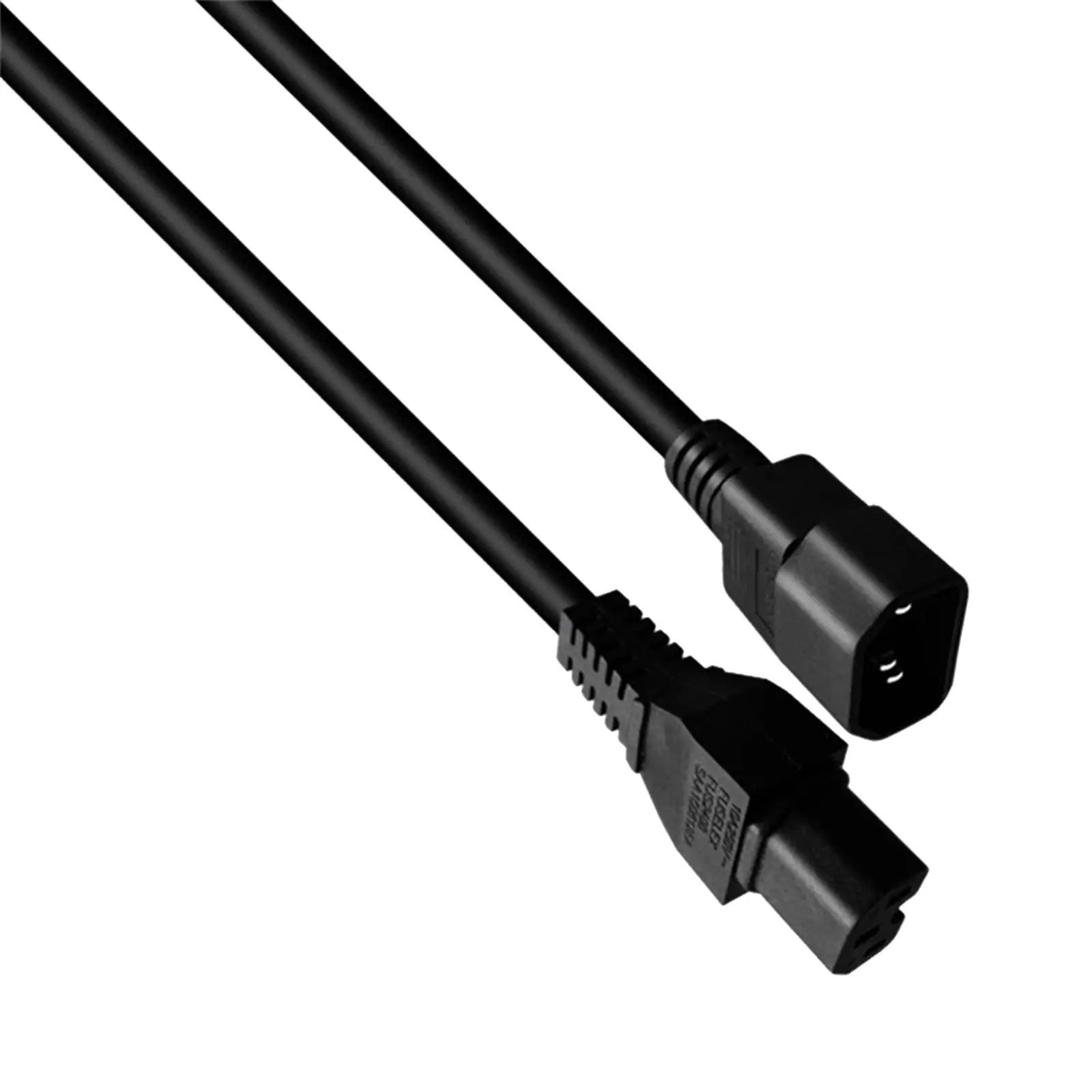 IEC320-C14 to IEC320-C15 Extension Power Cord Low Resistance for Replacement