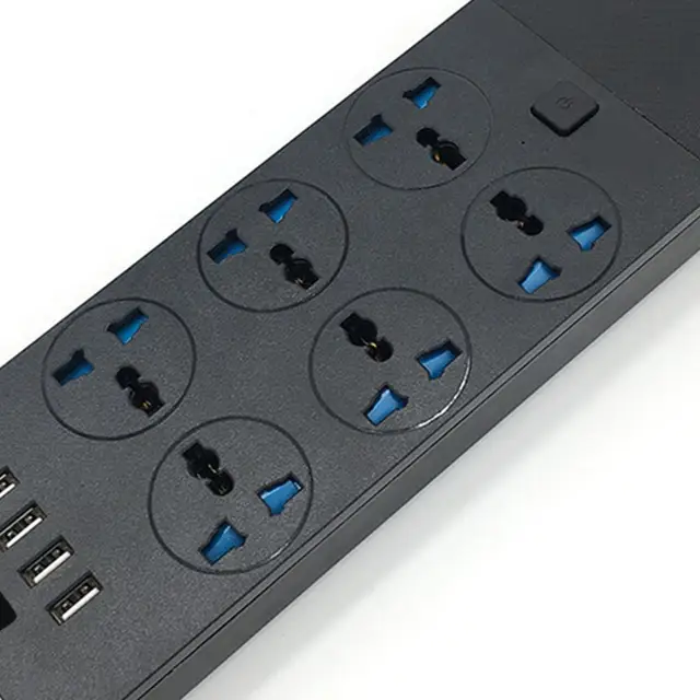 Multiprise USB ignifuge, multiprise, prise ue/royaume-uni, pour bureau et  voiture - AliExpress