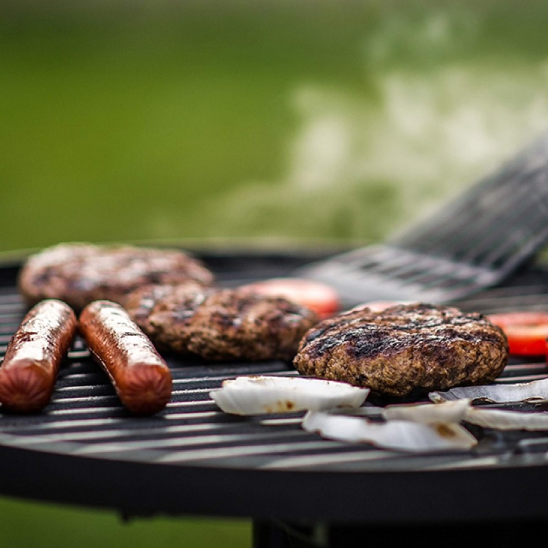 Title 3, George Foreman Grill elettrico per interni/este...