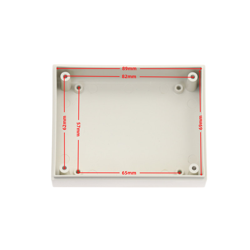 1 stücke 95x75x43mm kunststoff fall elektronische instrument junction box power modul gehäuse leiterplatte montage box – Detail 4